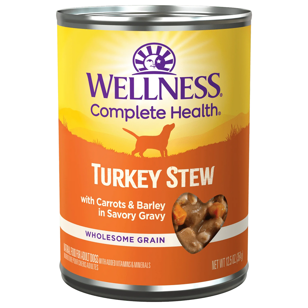 Wellness Adult Turkey Stew Wet Dog Food (12.5oz) - Majestic Pet Kingdom