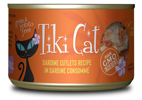 Tikicat All Life Stages Tahitian Grill Sardine (2.8oz) - Majestic Pet Kingdom