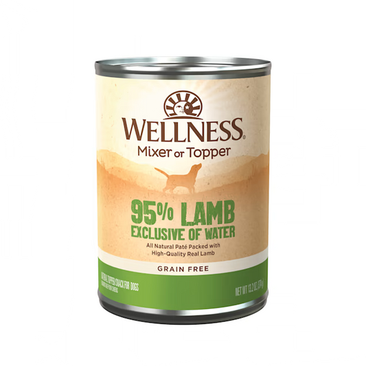 Wellness Adult 95% Lamb Wet Dog Food (13.2oz) - Majestic Pet Kingdom