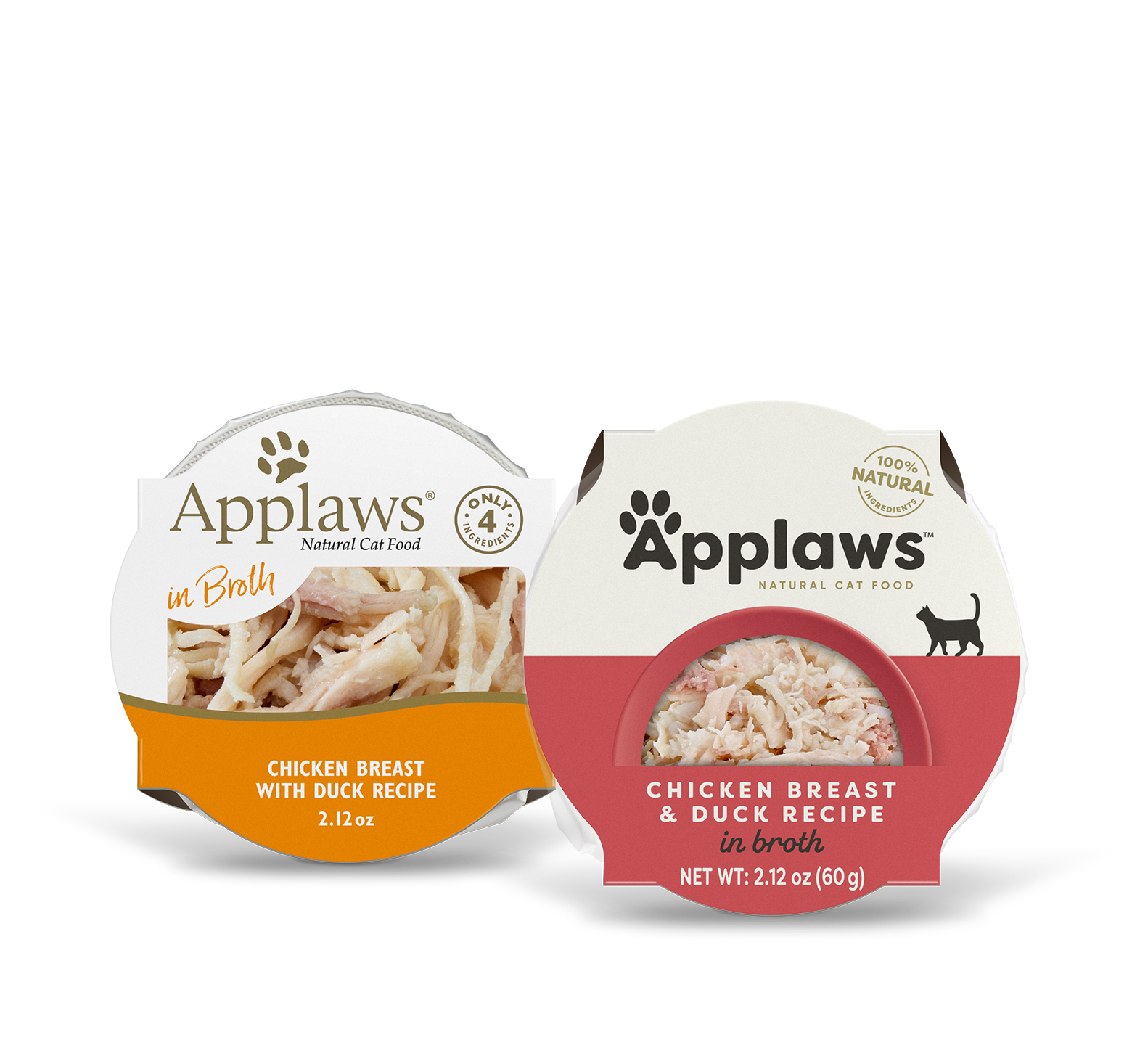 Applaws Chicken Breast and Duck Wet Cat Food (2.12oz) - Majestic Pet Kingdom