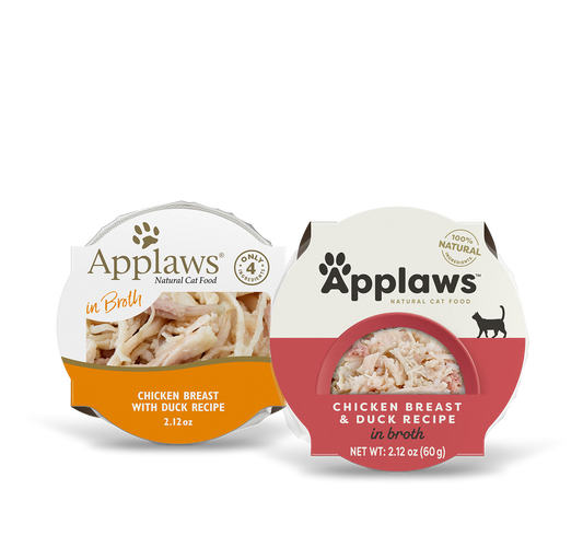 Applaws Chicken Breast and Duck Wet Cat Food (2.12oz) - Majestic Pet Kingdom