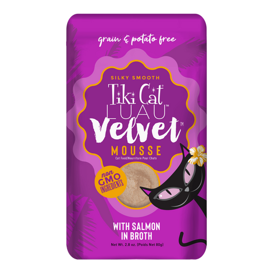 Tikicat Adult Velvet Mousse Salmon (2.8oz) - Majestic Pet Kingdom