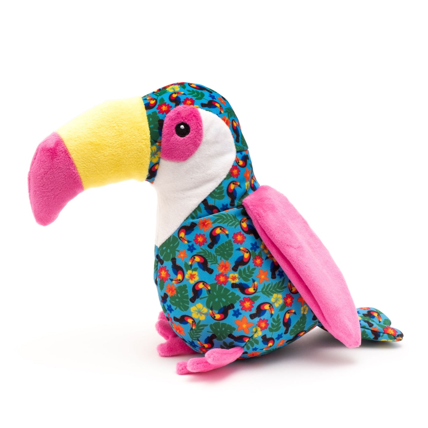 Dog Plush Toy The Worthy Dog Toucan Soft Squeaky Pet Toy Sm