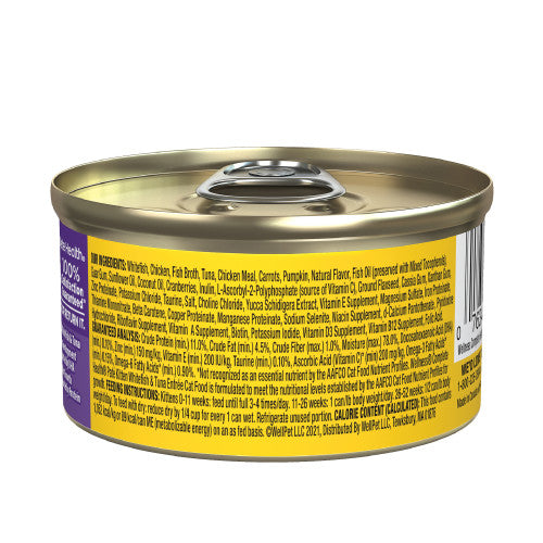 Wellness Complete Health Kitten Whitefish and Tuna Pate Wet Cat Food - Majestic Pet Kingdom