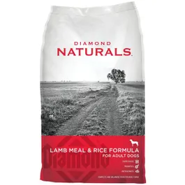 Dog Food Diamond Naturals Adult Real Lamb and Rice Dry Kibbl