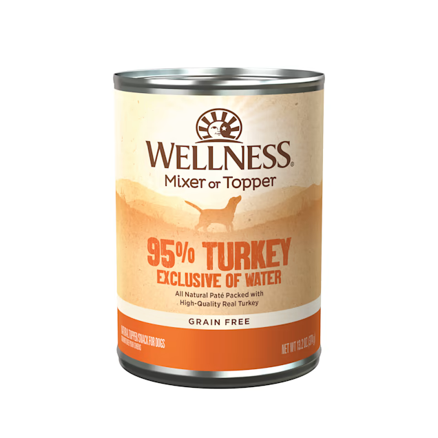 Wellness Adult 95% Turkey Wet Dog Food (13.2oz) - Majestic Pet Kingdom