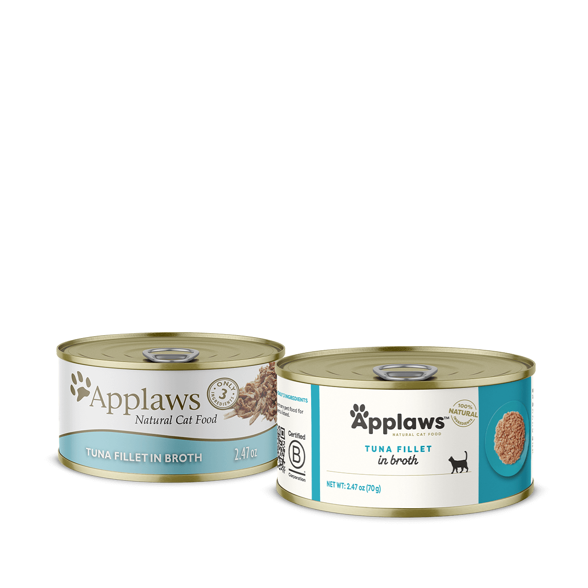 Applaws Adult Tuna Fillet in Broth Wet Cat Food (2.47oz) - Majestic Pet Kingdom