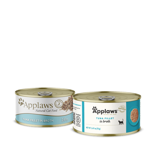 Applaws Adult Tuna Fillet in Broth Wet Cat Food (2.47oz) - Majestic Pet Kingdom