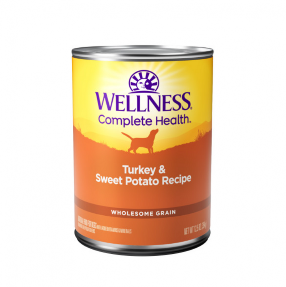 Wellness Adult Turkey and Sweet Potato Wet Dog Food (12.5oz) - Majestic Pet Kingdom
