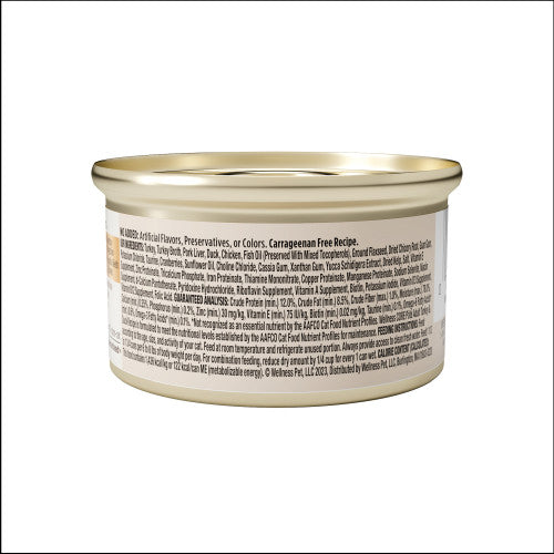 Wellness Core Adult Grain Free Turkey and Duck Pate Wet Cat Food (5.5oz) - Majestic Pet Kingdom