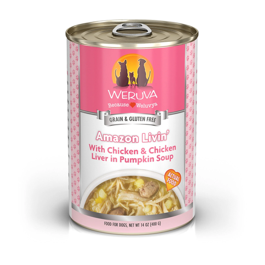 Weruva Livin' Wet Dog Food (14oz) - Majestic Pet Kingdom
