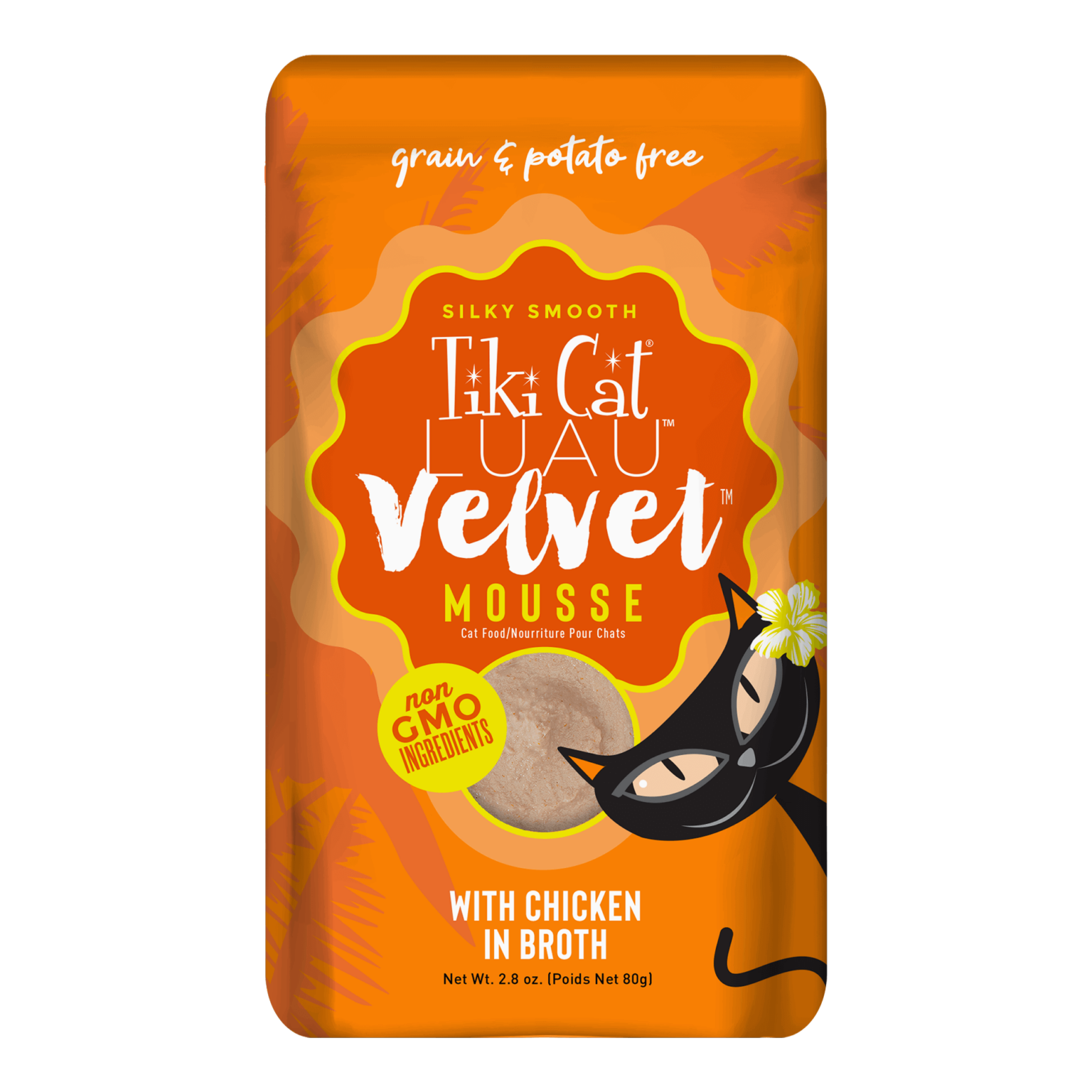 Tikicat Adult Velvet Mousse Chicken (2.8oz) - Majestic Pet Kingdom