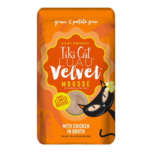 Tikicat Adult Velvet Mousse Chicken (2.8oz) - Majestic Pet Kingdom