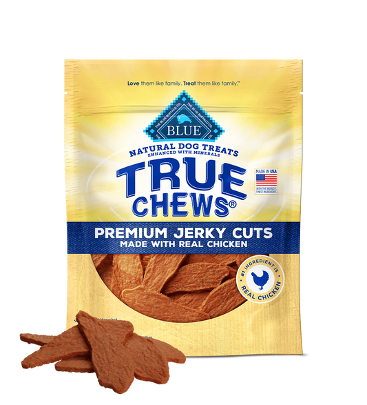 Blue Buffalo True Chews Jerky Cuts Chicken Dog Treats (12oz)