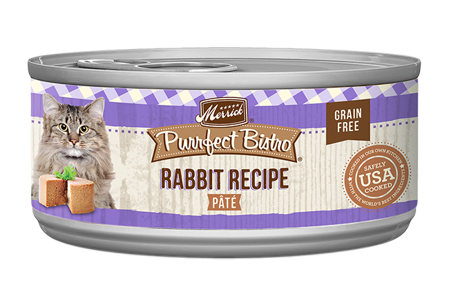 Merrick Purrfect Bistro Grain Free Adult Rabbit Pate Cat Food - Majestic Pet Kingdom