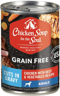 Chicken Soup for the Soul GF Chicken, Beef and Vegetables Wet Dog Food - Majestic Pet Kingdom