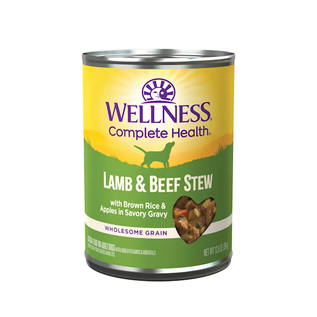 Wellness Adult Lamb and Beef Stew Wet Dog Food (12.5oz) - Majestic Pet Kingdom