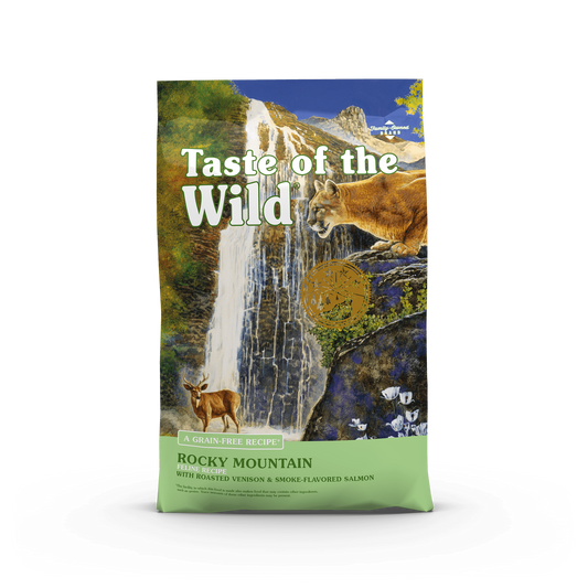 Taste of the Wild Adult Rocky Mountain Venison and Salmon Feline Food