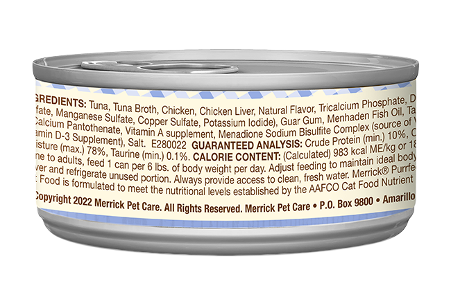 Merrick Purrfect Bistro Grain Free Adult Tuna Pate Cat Food - Majestic Pet Kingdom