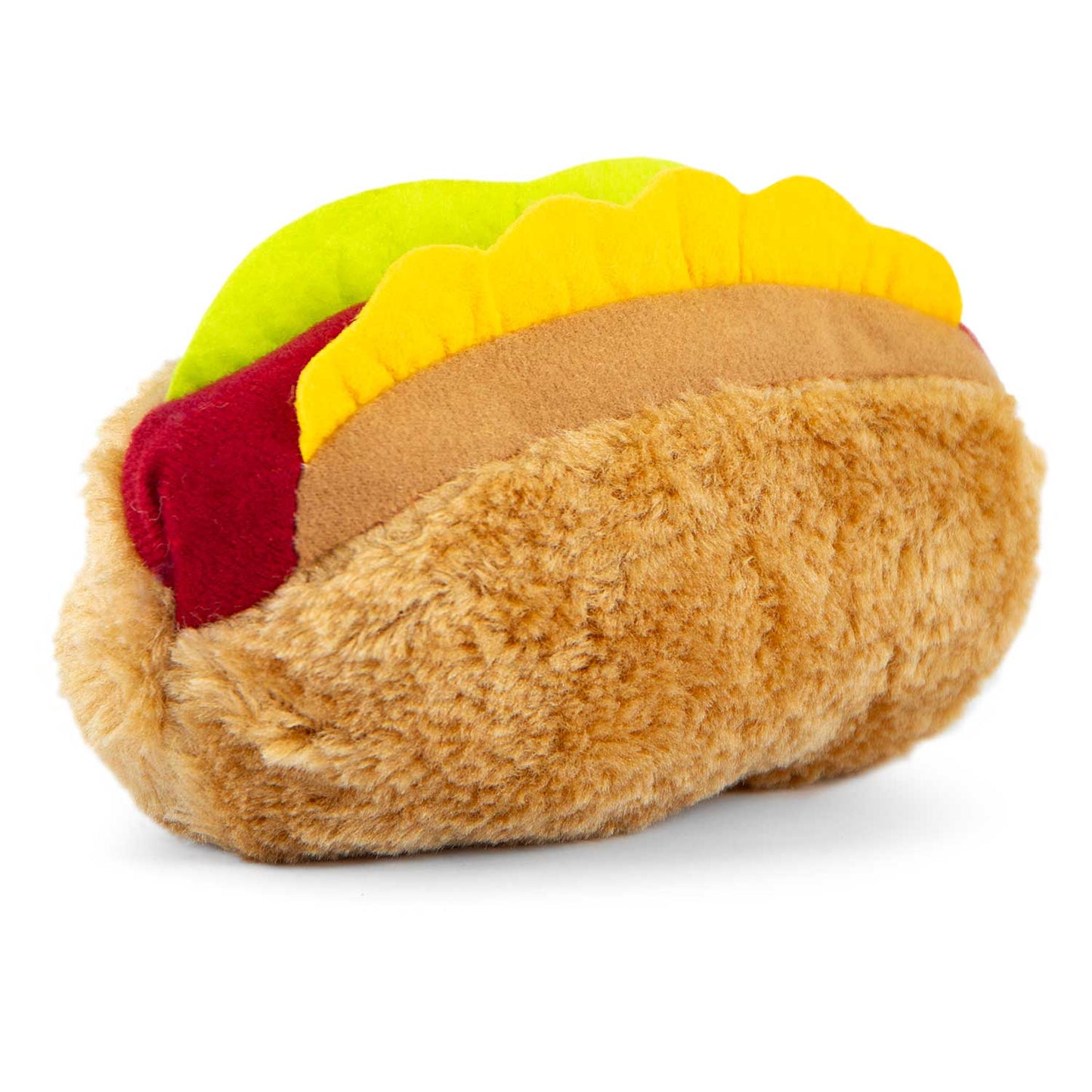 Jeffers American Grill Time Plush Squeaker Dog Toys - Hamburger or Hot | Majestic Pet Kingdom™