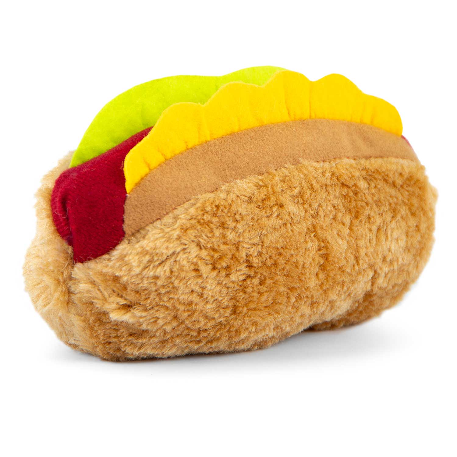 Jeffers American Grill Time Plush Squeaker Dog Toys - Hamburger or Hot | Majestic Pet Kingdom™