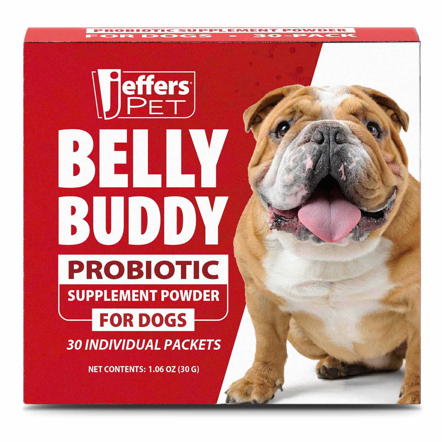 Jeffers BELLY BUDDY Probiotic Supplement Powder for Dogs – | Majestic Pet Kingdom™