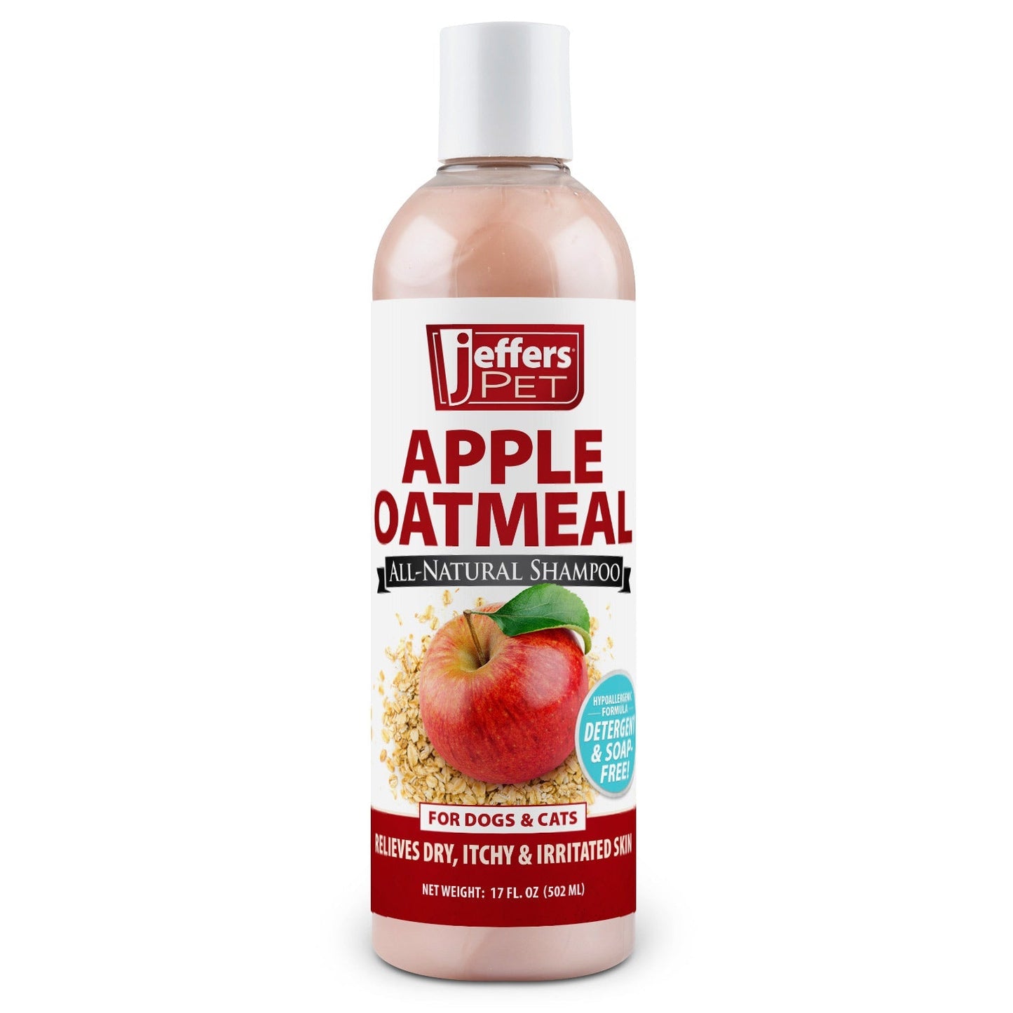 Jeffers Pet Apple Oatmeal All-Natural Hypoallergenic Dry Skin Shampoo | Majestic Pet Kingdom™