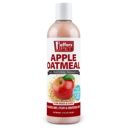 Jeffers Pet Apple Oatmeal All-Natural Hypoallergenic Dry Skin Shampoo | Majestic Pet Kingdom™