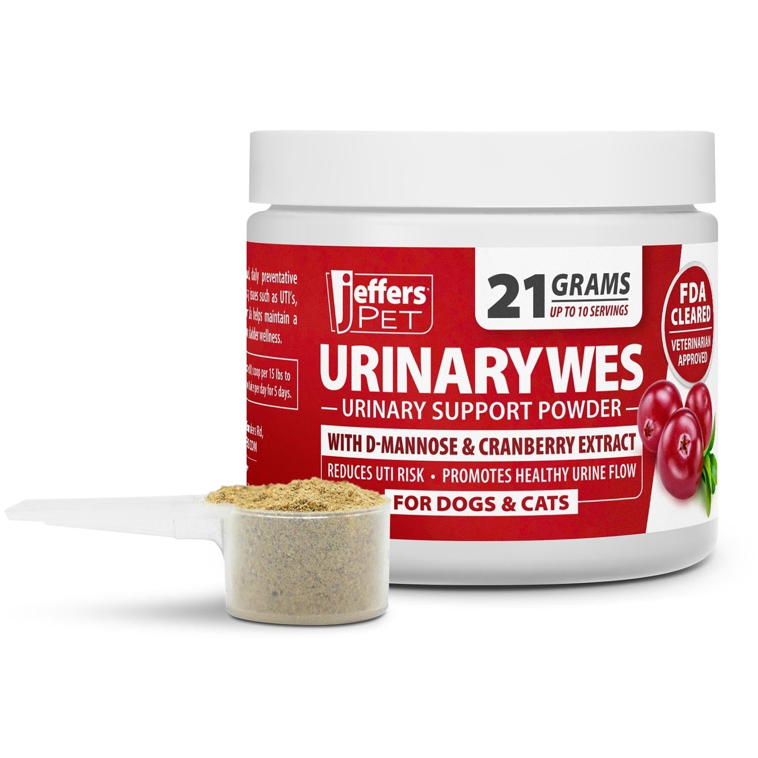 Jeffers UrinaryWes Urinary Support Supplement Powder for Dogs & Cats | Majestic Pet Kingdom™