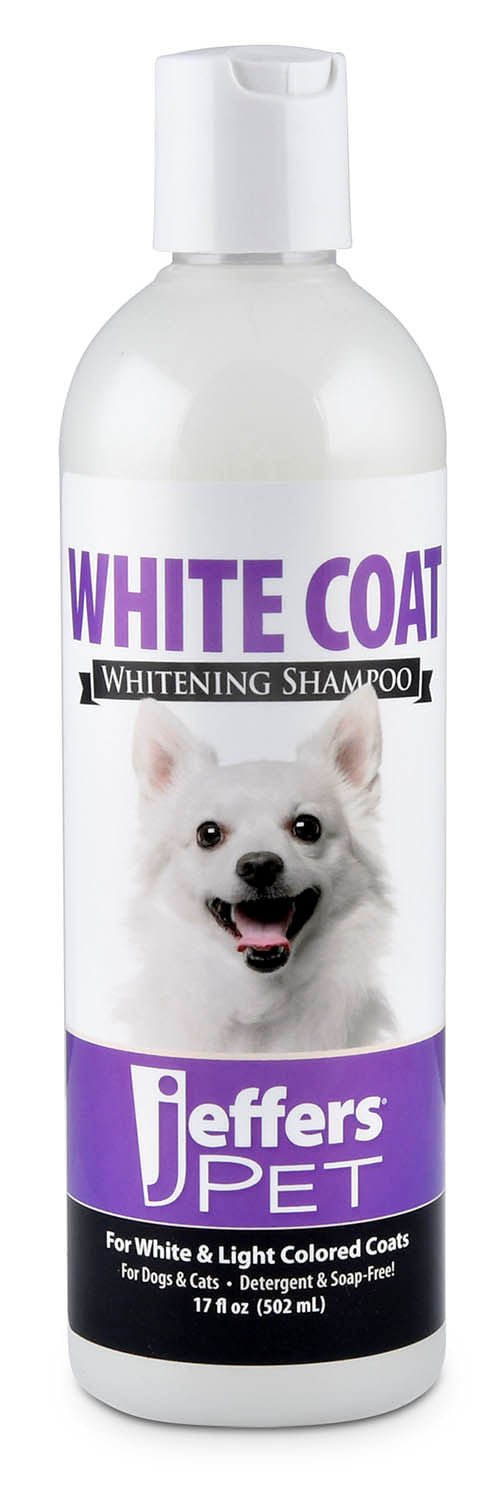 Jeffers Pet White Coat Whitening Dog & Cat Shampoo Weatherproof Pet | Majestic Pet Kingdom™