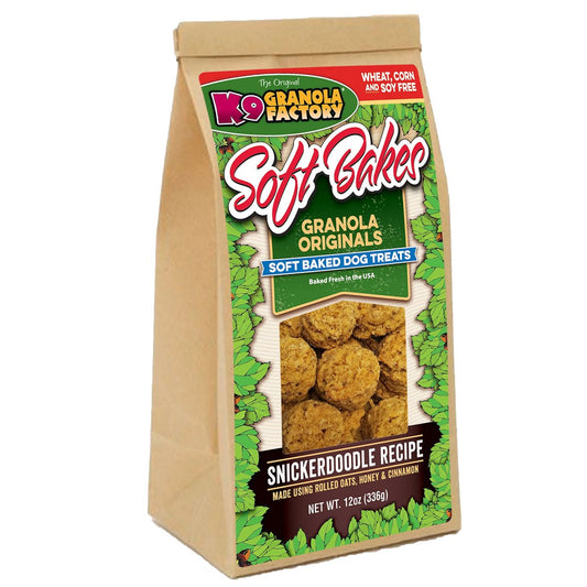 Dog Treats K9 Granola Factory Snickerdoodle Soft Bakes 12oz - Main Feature View | Majestic Pet Kingdom