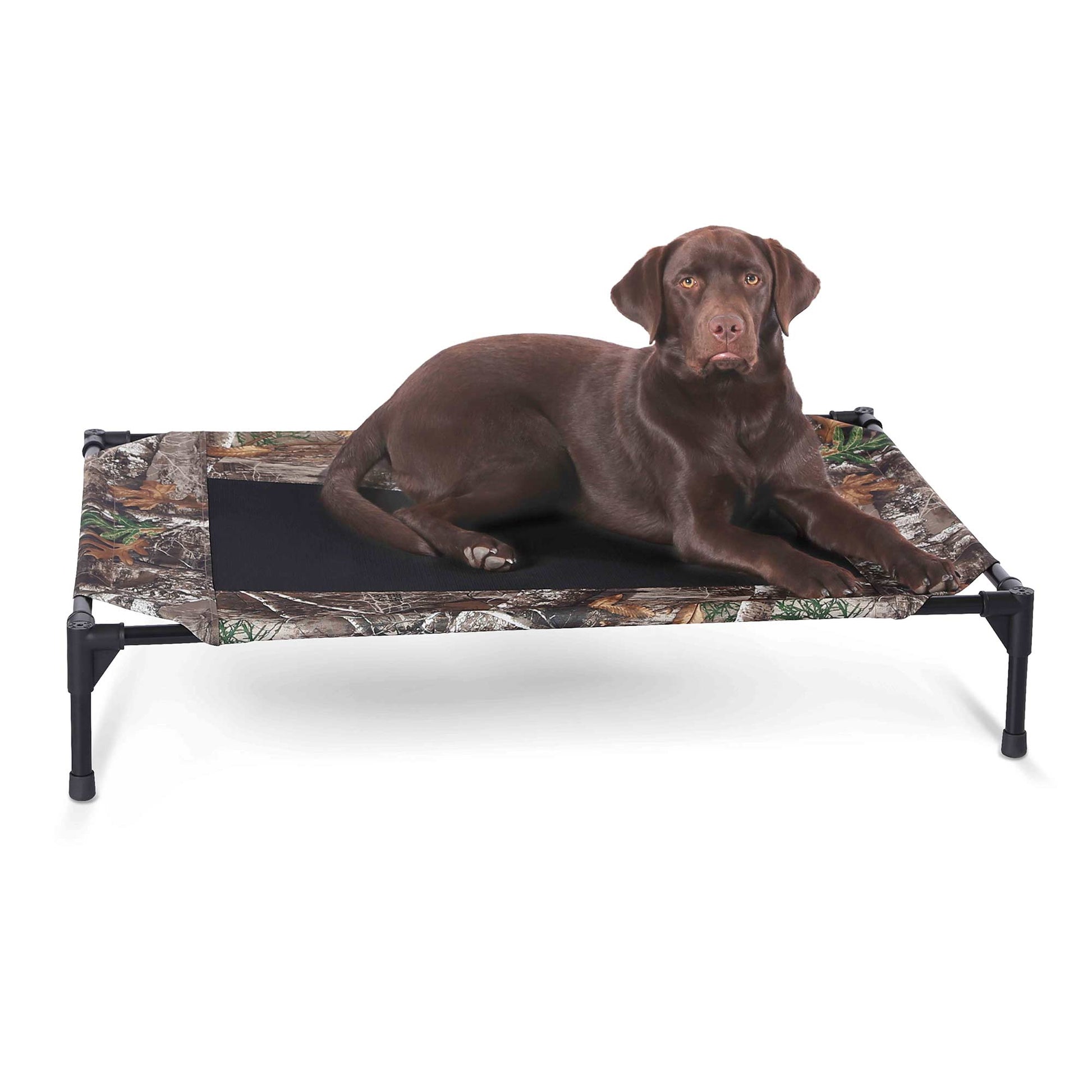 K&H Pet Products Original Pet Cot Elevated Dog Bed, Realtree Edge | Majestic Pet Kingdom™