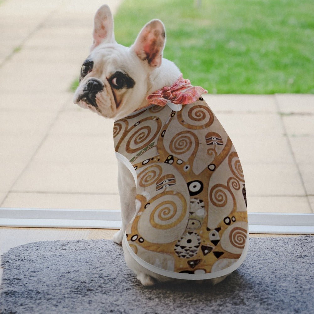 Klimt Tree of Life, Stoclet Frieze Pet Vest - Premium Best - Majestic Pet Kingdom