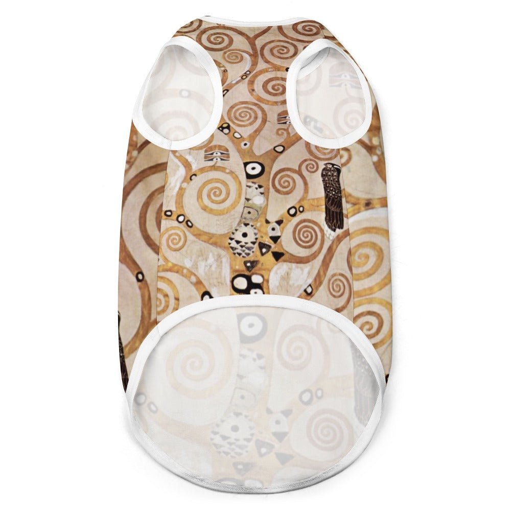 Klimt Tree of Life, Stoclet Frieze Pet Vest - Premium Best - Majestic Pet Kingdom