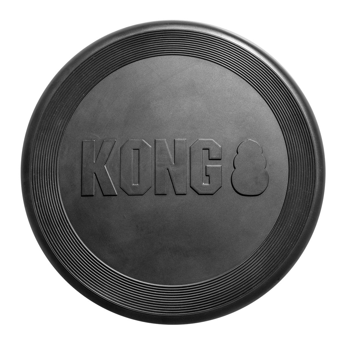 Dog Frisbee KONG Extreme Heavy Duty Black Rubber Flying Disc