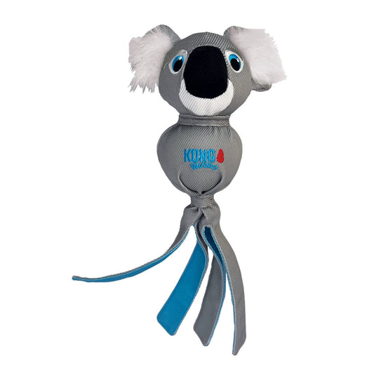 Dog Tug Toy KONG Wubba Zoo Koala Large Animal Squeaky Fetch - Detail Angle 2 | Majestic Pet Kingdom