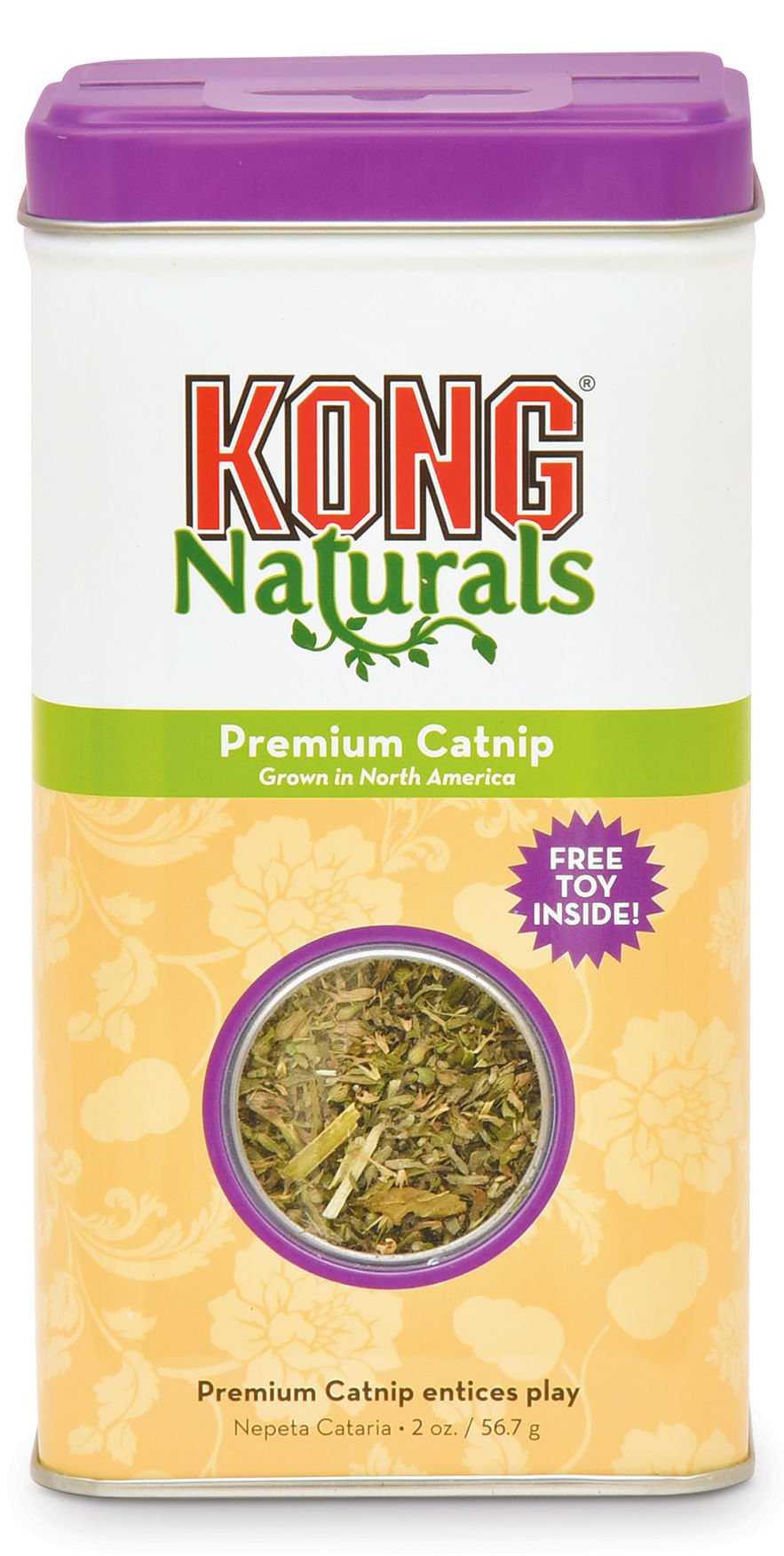KONG Interactive Pet Toy Naturals Premium Catnip, 2 oz | Majestic Pet Kingdom™