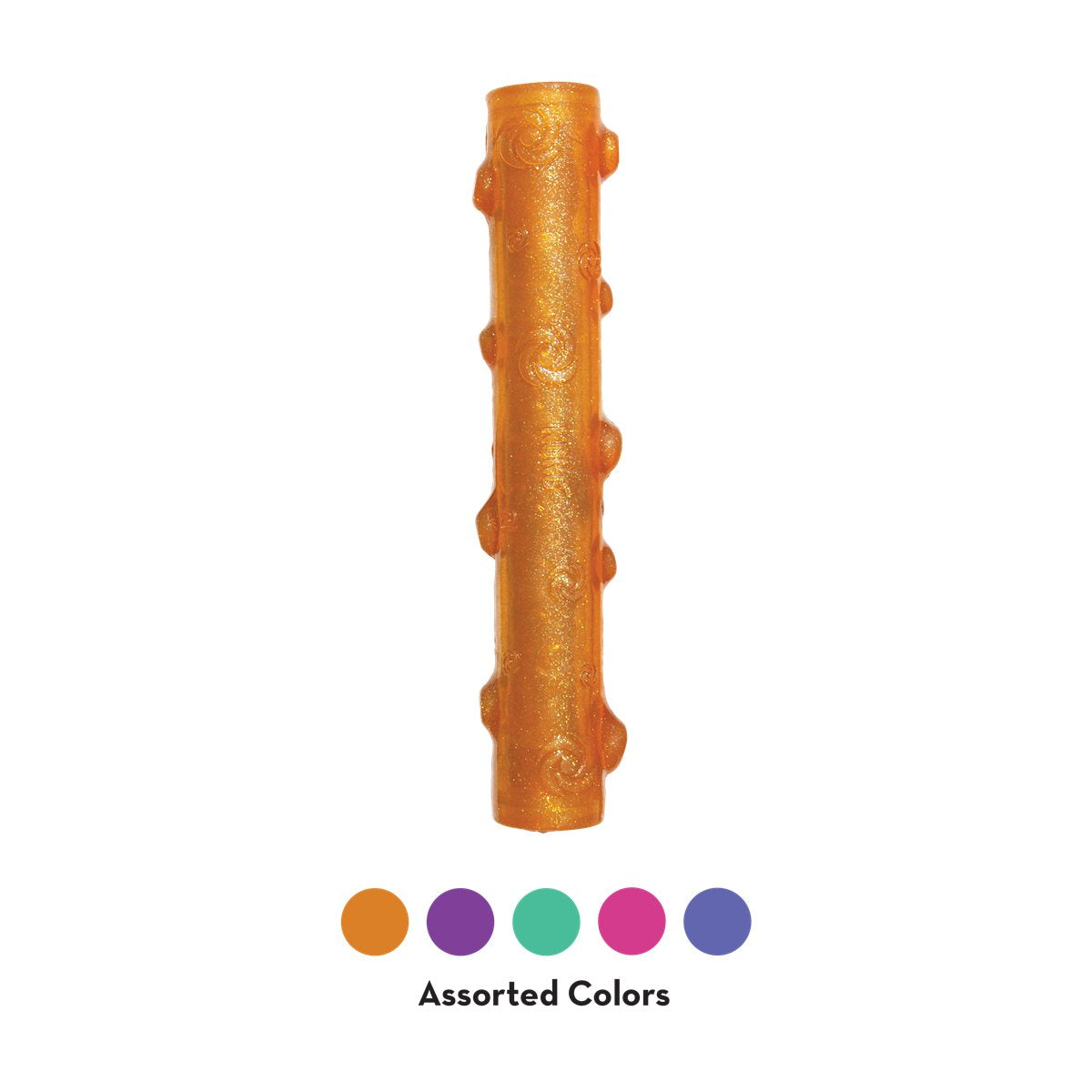 Dog Toy KONG Squeezz Crackle Stick Crunchy Sound Fetch Play