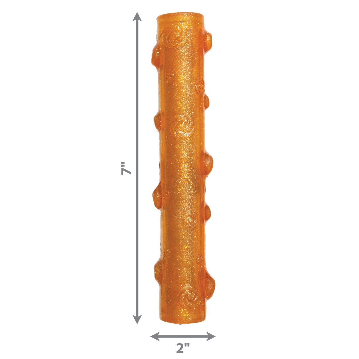 Dog Toy KONG Squeezz Crackle Stick Crunchy Sound Fetch Play