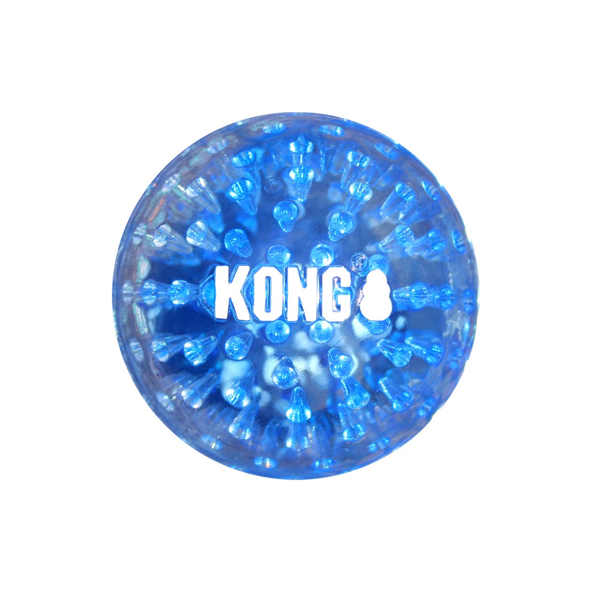 Dog Toy KONG Squeezz Geodz Squeaky Textured Balls 2-Pack Lg