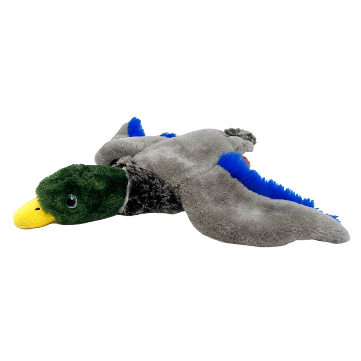 Dog Plush Toy KONG Wild Low Stuff Mallard Squeaky Bird