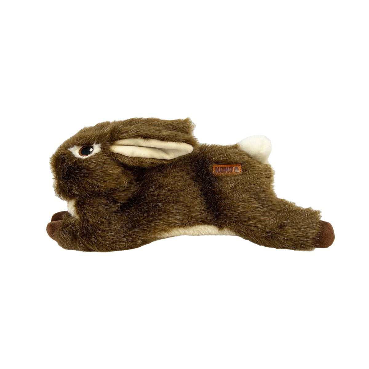Dog Plush Toy KONG Wild Low Stuff Rabbit Squeaky Toy Medium