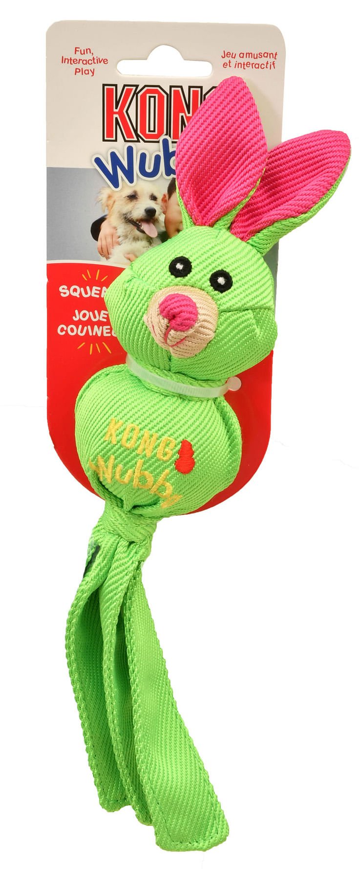 KONG Interactive Pet Toy Wubba Ballistic Friends Durable Squeaker Dog | Majestic Pet Kingdom™
