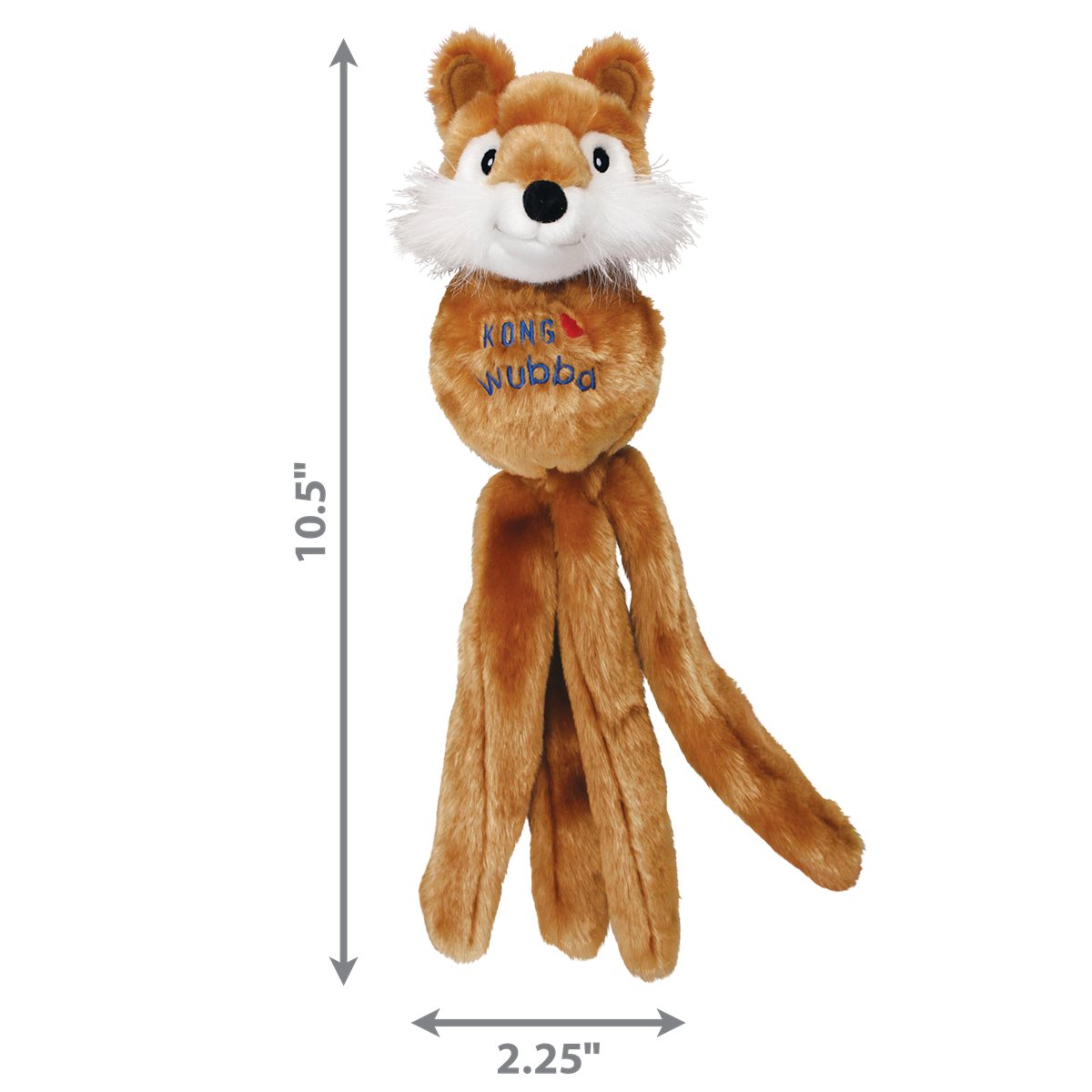 Dog Tug Toy KONG Wubba Friends Animal Plush Ballistic Fetch