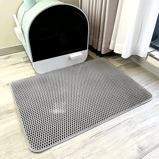 Cat Litter Mat Double Layer Waterproof EVA Honeycomb Pad - Main Feature View | Majestic Pet Kingdom