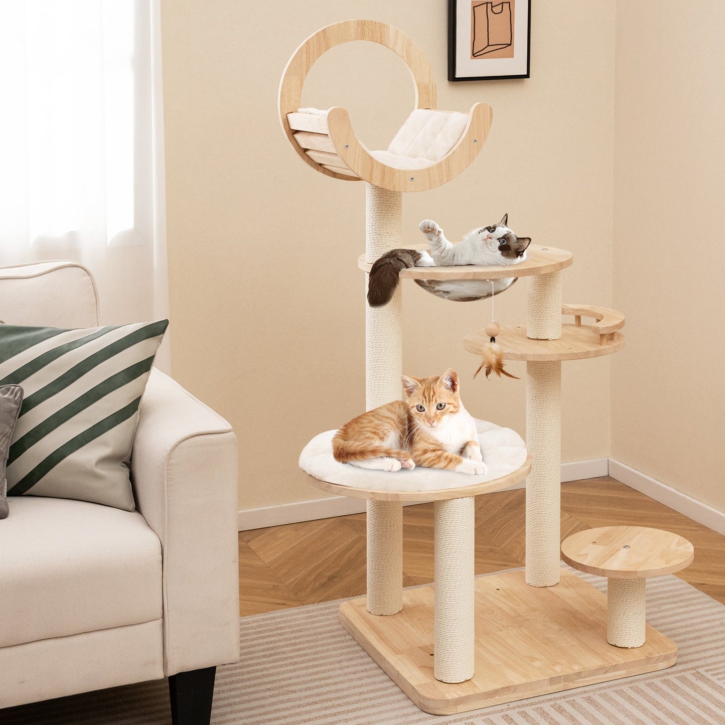 Cat Living Essential Tree Orthopedic Premium - Premium