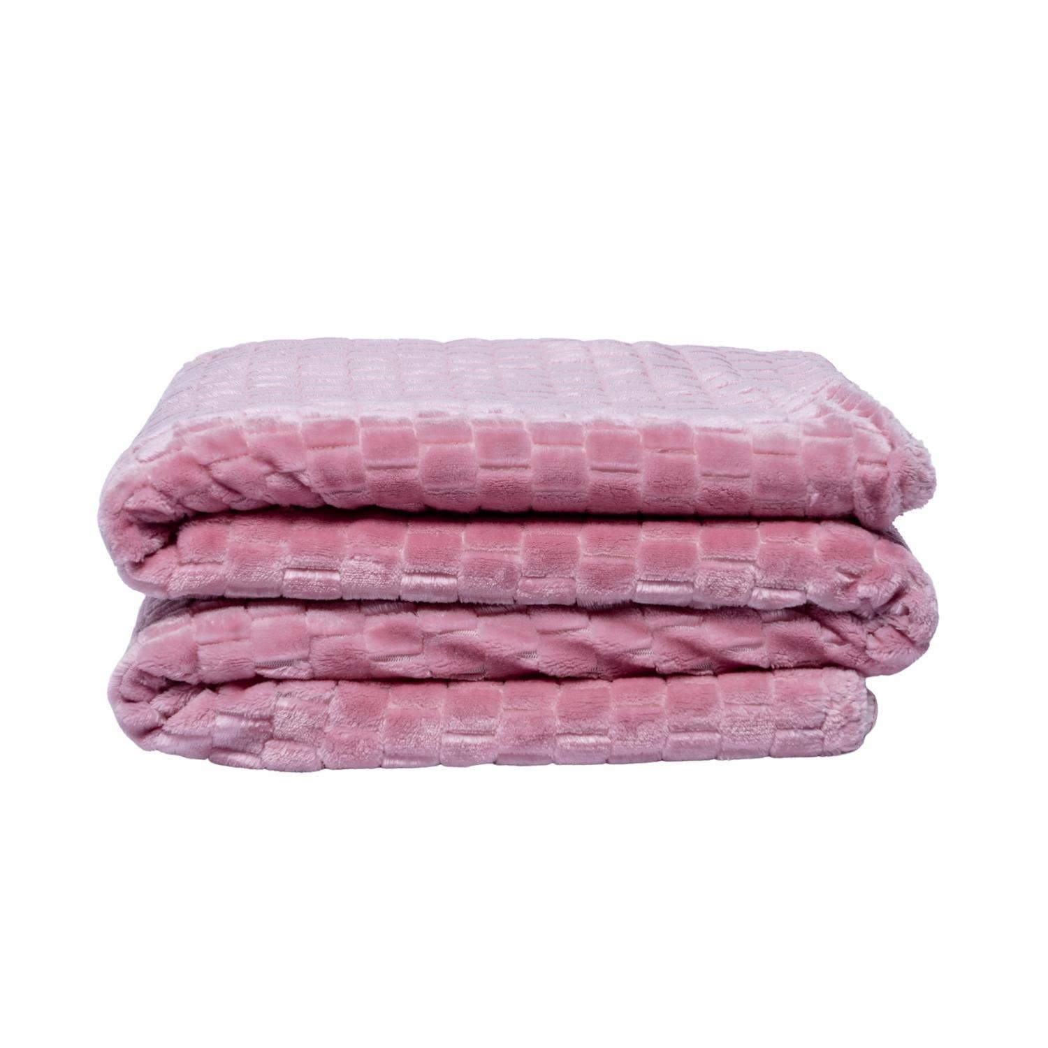 Textured Luxury Sherpa Pet Blanket Throw (50" x 60") - Majestic Pet Kingdom