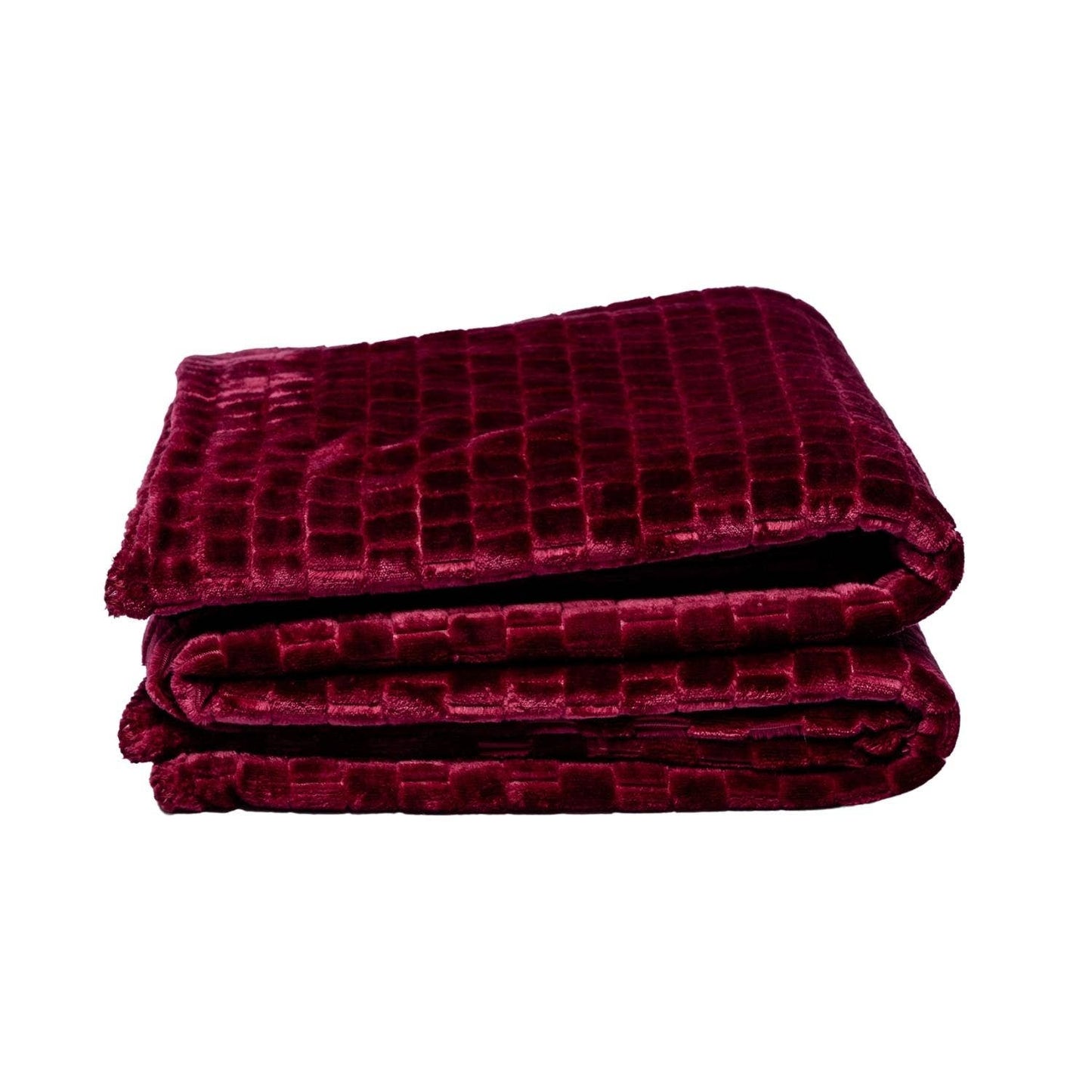 Textured Luxury Sherpa Pet Blanket Throw (50" x 60") - Majestic Pet Kingdom