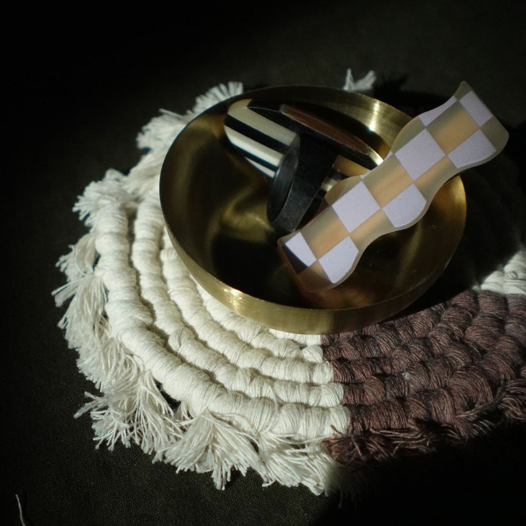 Handmade Macrame Coasters | Boho Drink Mats