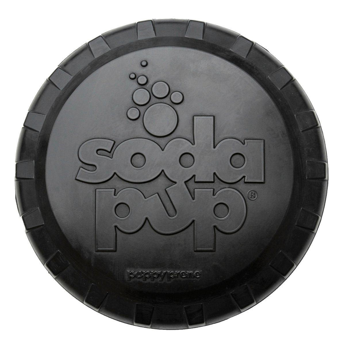 Dog Frisbee Magnum Bottle Top Heavy Duty Rubber Flying Disc